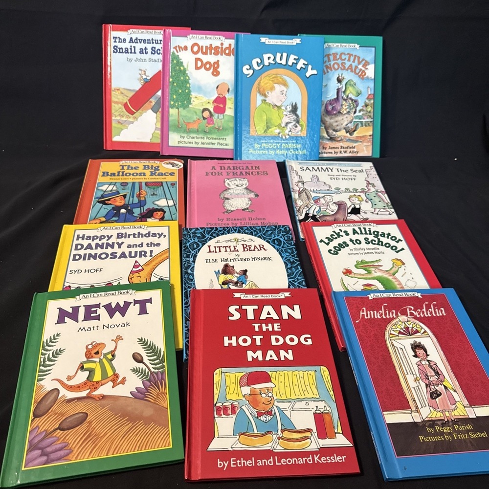 Vtg Lot 13 An I CAN READ BOOK Beginner Early Readers Children's Books Set